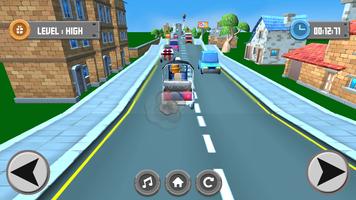 Tuk Tuk Drive Velocidade 3D imagem de tela 2
