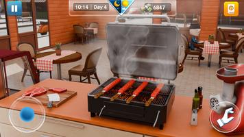 Kebab Food Chef Simulator Game ポスター