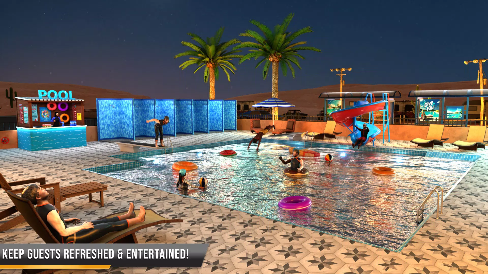 Supermarket & Motel Simulator