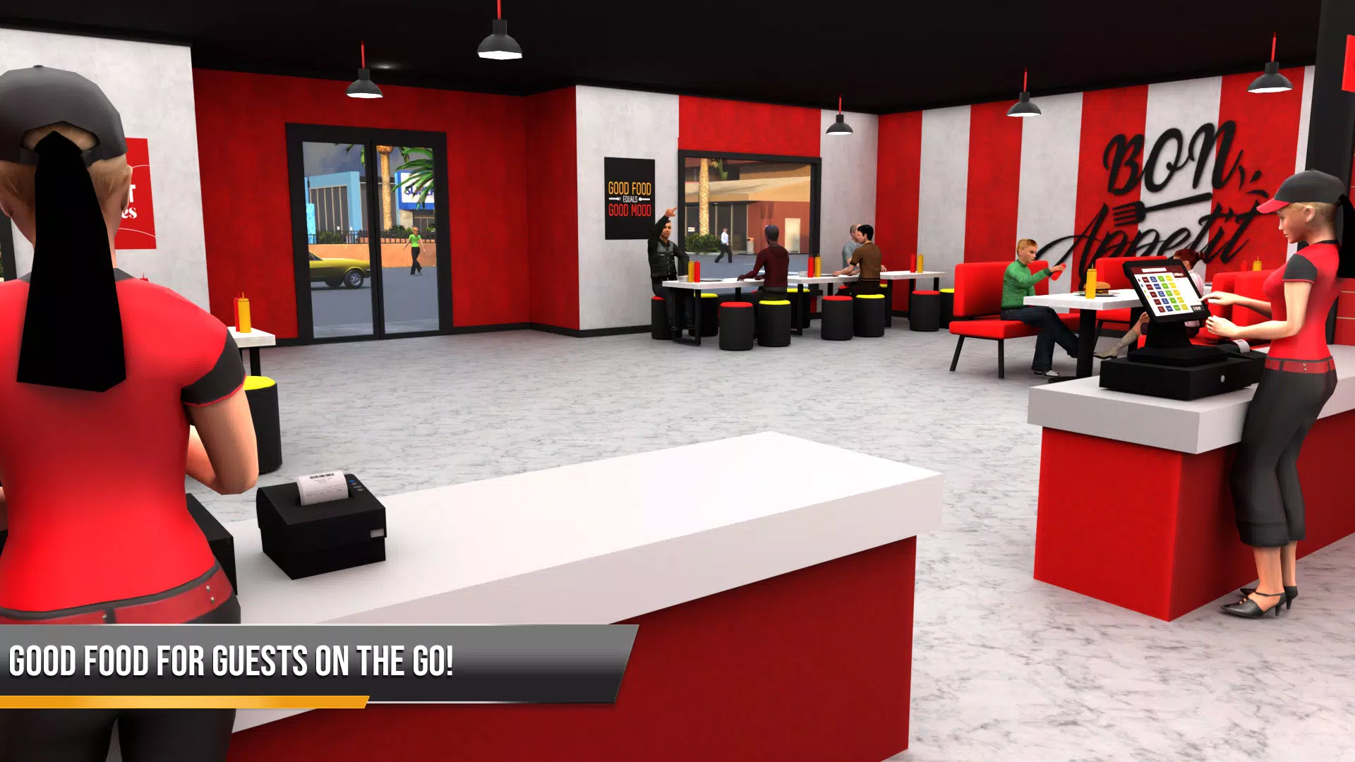 Supermarket & Motel Simulator