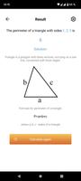 Calculatrice perimeter capture d'écran 3