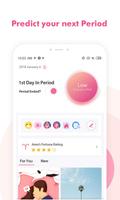Period Tracker Cherry - Menstrual Cycle Tracker Affiche