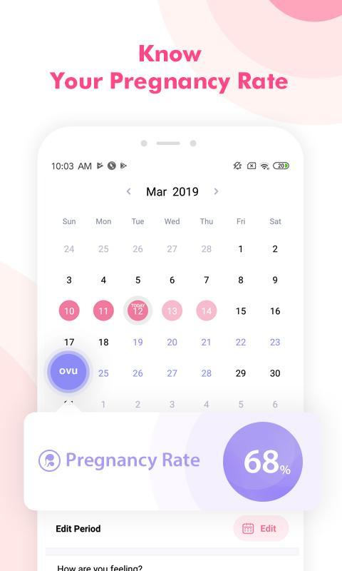 Period Tracker Cherry Menstrual Cycle Tracker For Android Apk Download