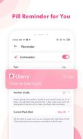 Period Tracker Cherry - Menstrual Cycle Tracker تصوير الشاشة 2