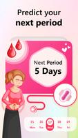 Period Tracker ภาพหน้าจอ 1