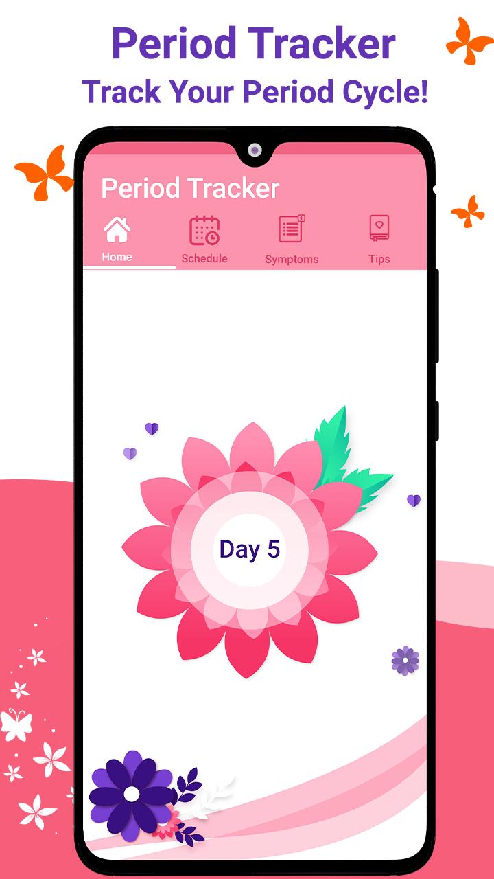 Lady Periods Tracker Kalendarz Cyklu Owulacji Para Android Apk Baixar traker kalendarz