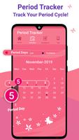 Teen Periods Tracker-Track your Period Cycle syot layar 1