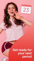 Period Tracker, Menstruation & Ovulation Calendar Poster