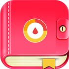 Period Tracker, Ovulation Calendar & Fertility app أيقونة