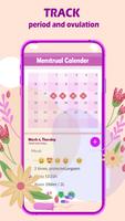 Period Tracker, Ovulation Calendar & Fertility app تصوير الشاشة 1