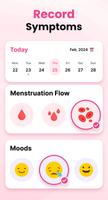 Theo dõi kinh nguyệt chu kỳ ảnh chụp màn hình 2