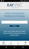 RaySpec X-ray Trans Energies ポスター