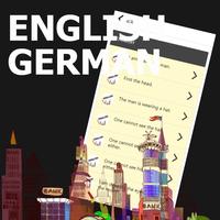 English Sentence German poster