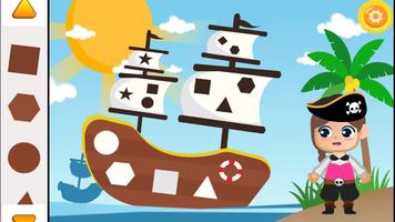 Pirate Island games for little kids screenshot 2