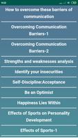 Personality Development تصوير الشاشة 1