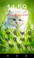 kitten Lock Screen Pattern Passcode Cute wallpaper gönderen