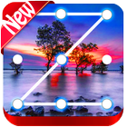 Sunset lock screen pattern pin simgesi