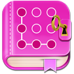 Secret diary with lock