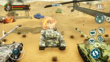 Танковые игры: военные игры постер