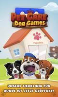 Haustierbetreuung: Hundekindertagesstätten Spiele Plakat