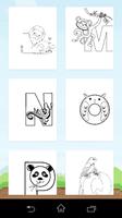 ABC Coloring Game captura de pantalla 2