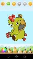 1 Schermata Animal Coloring Game