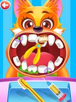 Zoo Doctor Pet Dentist Games Affiche