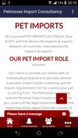 Petmove Pet Import screenshot 1