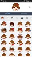 Animated Sticker for messenger โปสเตอร์