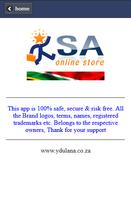 ZA Online Stores App Plakat