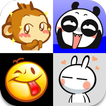 Cute Emoticons Sticker