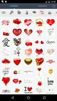 Love Sticker captura de pantalla 3