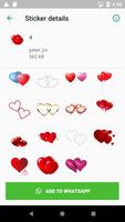 love sticker pack for whatsapp - wastickerapps capture d'écran 1