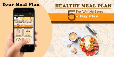 Healthy Meal Plan for Weight Loss โปสเตอร์