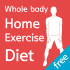 Home exercise diet free(body) icône