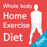 Home exercise diet free(body) icône