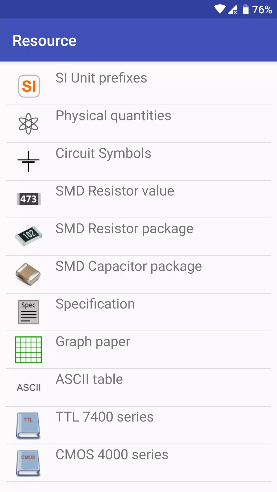 Elektronik-Toolbox APK für Android herunterladen