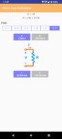 Ohm's Law Calculator पोस्टर