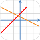 Équations linéaires icône