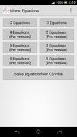Linear Equations-poster