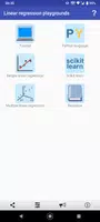 Linear regression playgrounds poster