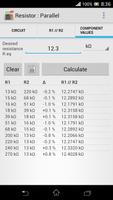 Series/Parallel Resistors Pro screenshot 3