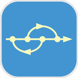 Signal flow graph icon