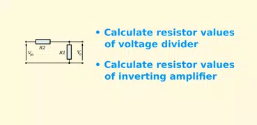 Resistor ratio calculator