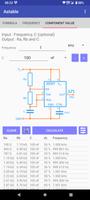 1 Schermata Timer IC 555 Calculator