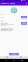 ZIP password recovery ポスター