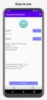 ZIP password recovery poster