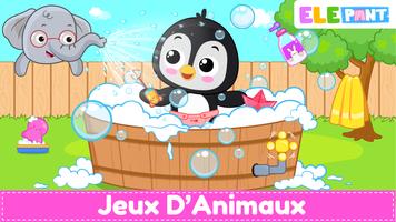 ElePant Jeux animaux enfant 2+ Affiche