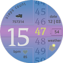 Eunum Digital Watch Face aplikacja