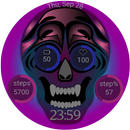 Skull Digital watch face aplikacja